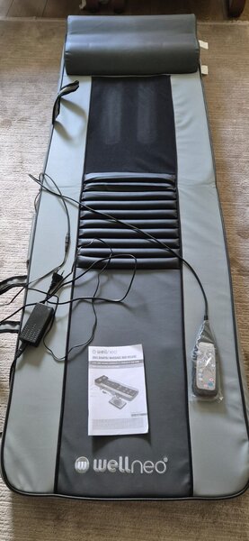 Vand saltea de masaj Shiatsu Wellneo 3IN1